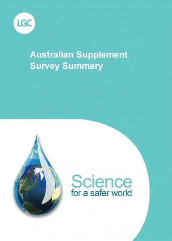 LGC Australian Supplement Survey