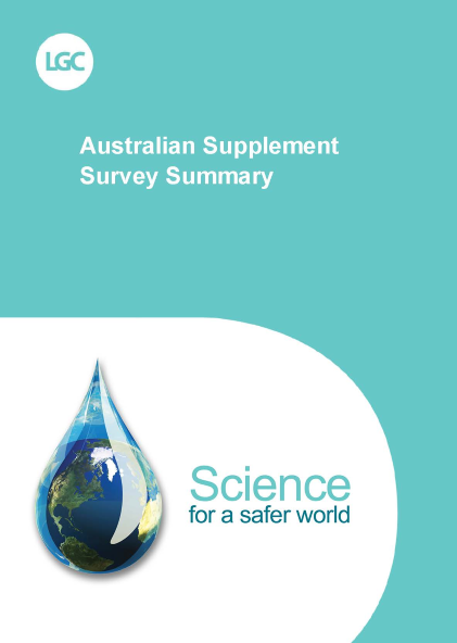 Australian Sports Supplement Survey - Informed Sport
