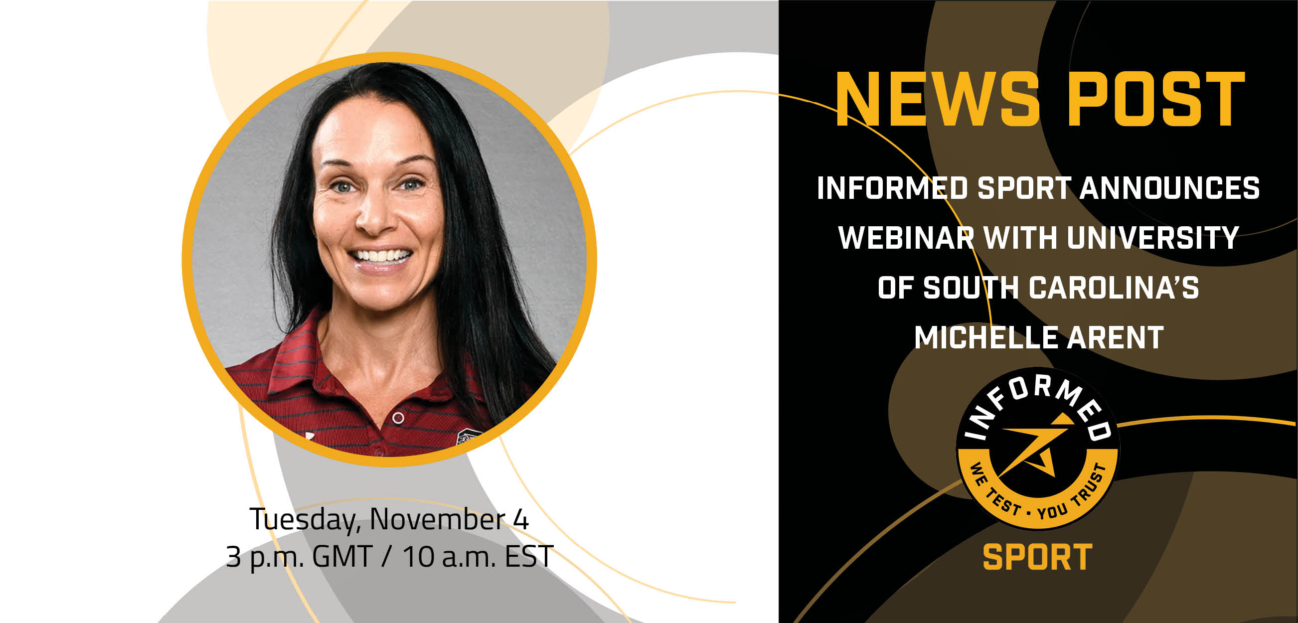 Informed Sport Announces Webinar with University of South Carolina's Michelle Arent