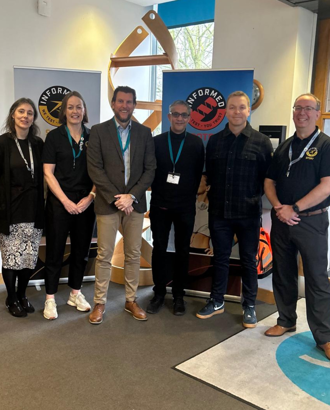 Sir Chris Hoy / Science in Sport Laboratory Visit