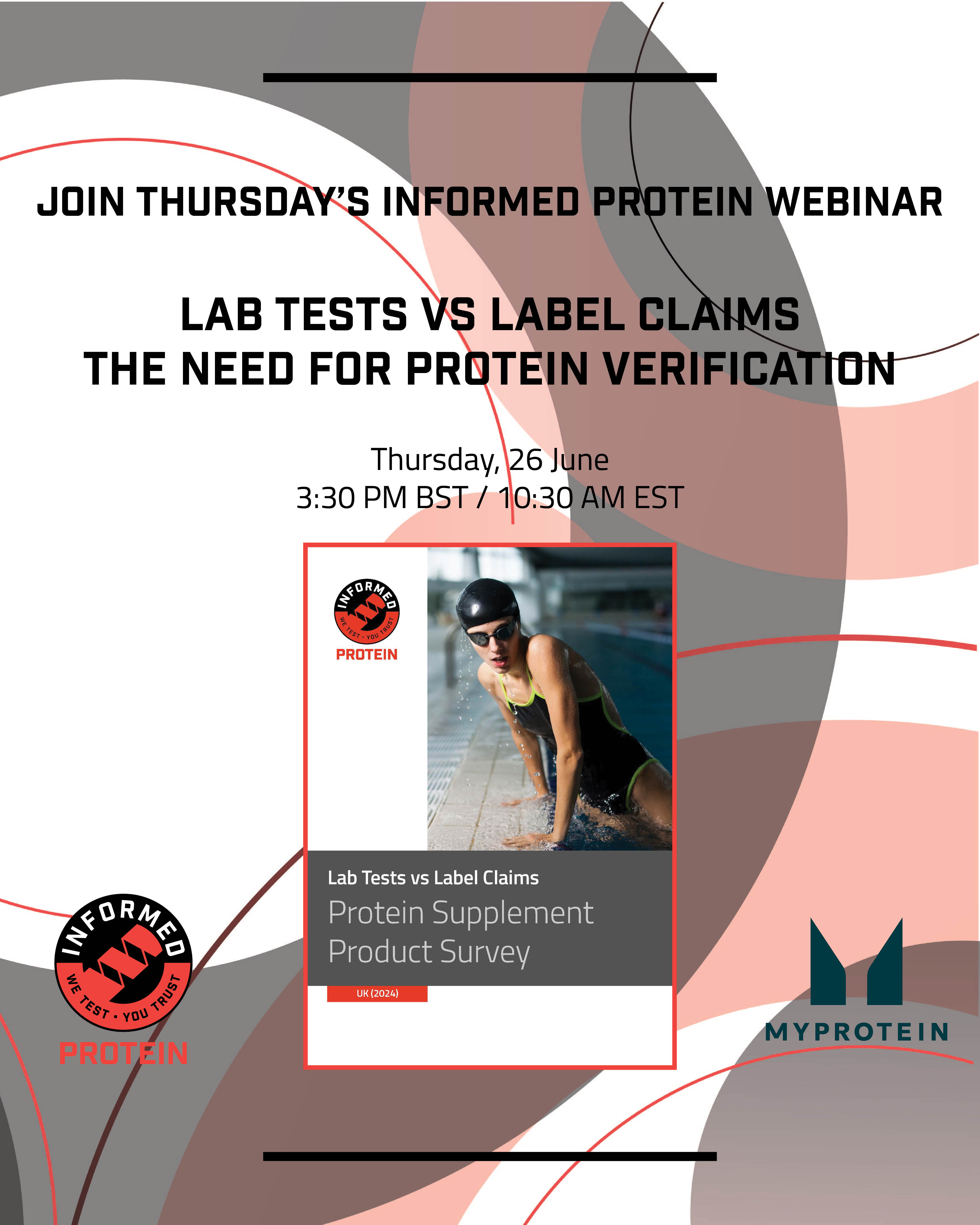 Informed Protein x Myprotein Webinar