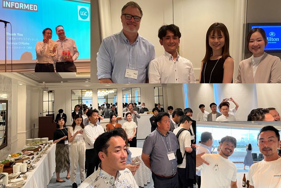Supplements Team Hosts INFORMED Reception in Japan