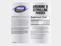 Now Foods - NOW Sports Arginine & Citrulline Powder - 2