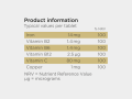 Healthspan Elite - Iron Complex - Facts