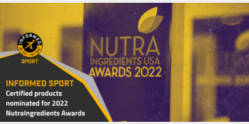 Informed Sport - NutraIngredients Awards - 2022