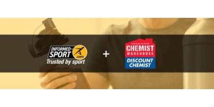 Informed Sport Reognised by Chemist Warehouse