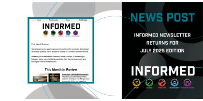 INFORMED Newsletter Returns For July 2025 Edition