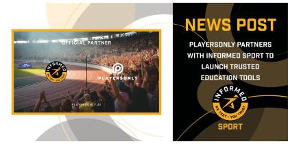 PlayersOnly Partners with Informed Sport to Launch Trusted Education and NIL Testing Tools for Athletes
