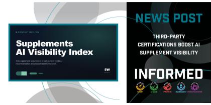 Third-Party Certifications Boost AI Supplement Visibility