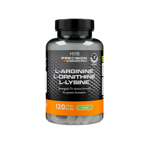 Precision Engineered by Holland & Barrett - L-Arginine L-Ornithine L-Lysine - Front