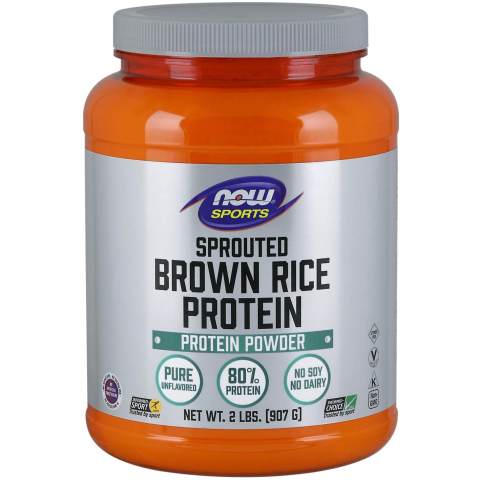 Now Foods - NOW Sports Sprouted Brown Rice Protein - 1
