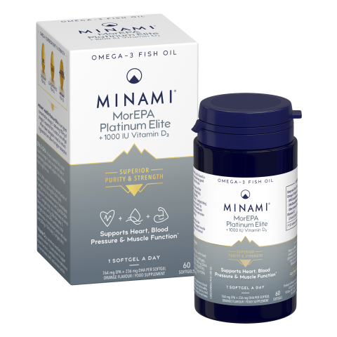 Minami MorEPA Platinum Elite + 1000 IU Vitamin D3