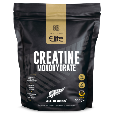 Healthspan Elite - Creatine Monohydrate All Blacks