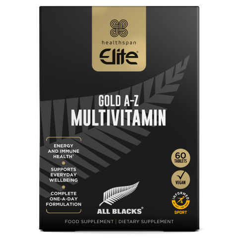 Healthspan Elite - Gold A-Z Multivitamin All Blacks