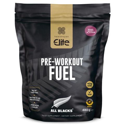 Healthspan Elite - Preworkout Fuel All Blacks