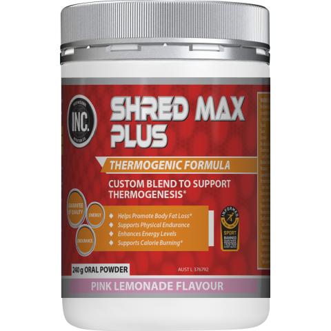 Shred Max Plus packaging- INC 