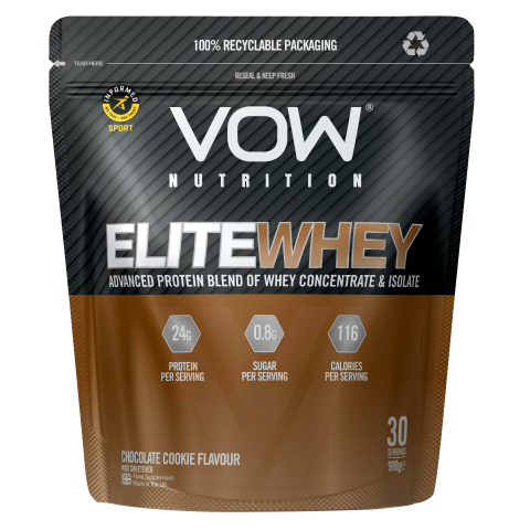 VOW - Elite Whey Chocolate Packaging