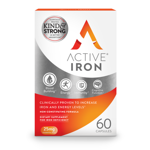 Active Iron - Active Iron 25mg - Front