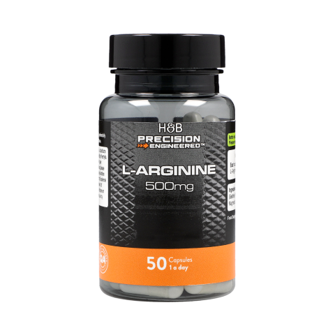 Precision Engineered by Holland & Barrett - L-Arginine 500mg - Front