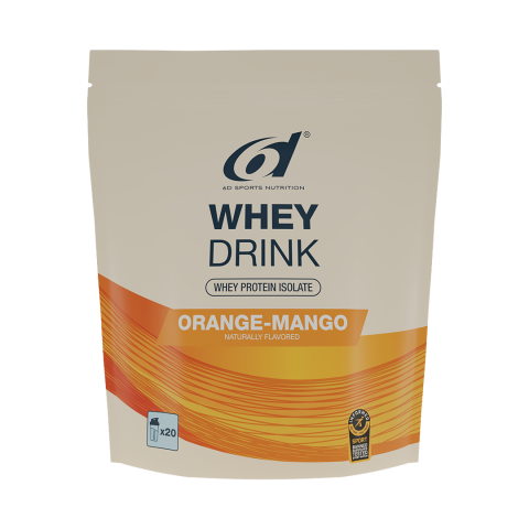 6d Sports Nutrition - 6d Whey Drink - Orange Mango