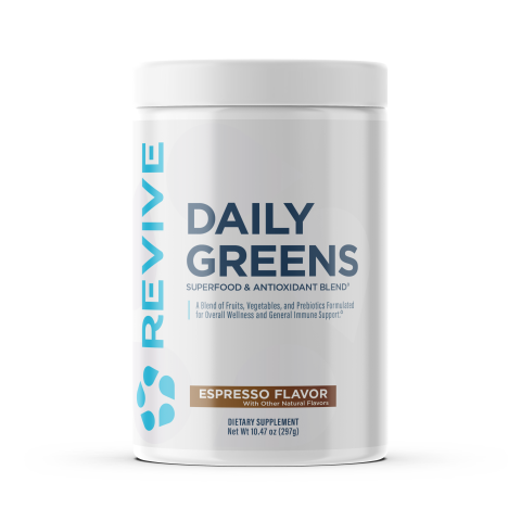 Revive MD - Daily Greens - Espresso - Front