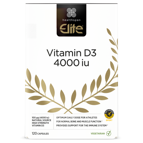 Healthspan Elite - 4,000iu Vitamin D3 - Front 1