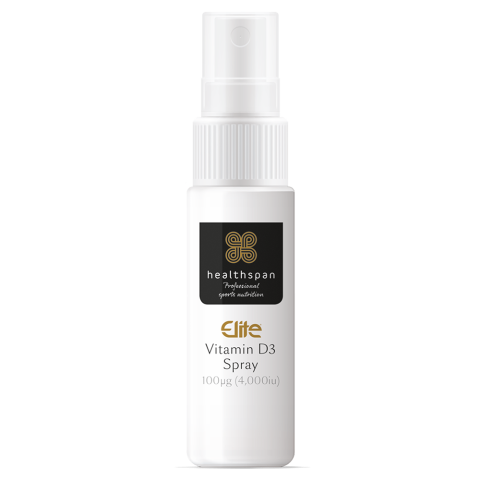 Healthspan Elite - Vitamin D3 Spray 100ug (4000iu) - Bottle