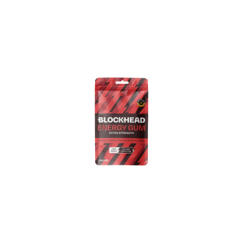 BLOCKHEAD - BLOCKHEAD Energy Gum Extra Strength - Package - Front