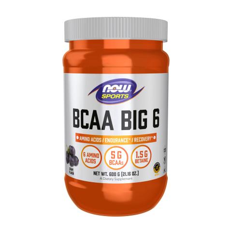 Now Foods - NOW Sports BCAA Big 6 - Grape