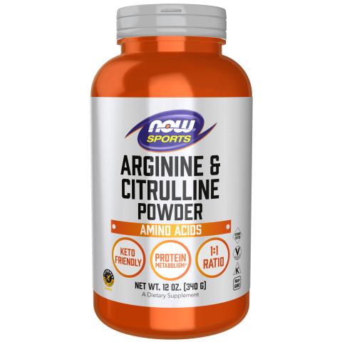 Now Foods - NOW Sports Arginine & Citrulline Powder - Bottle