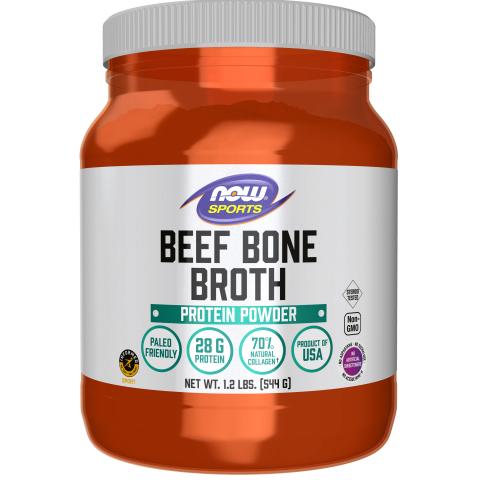 Now Foods - NOW Sports Beef Bone Broth - Bottle