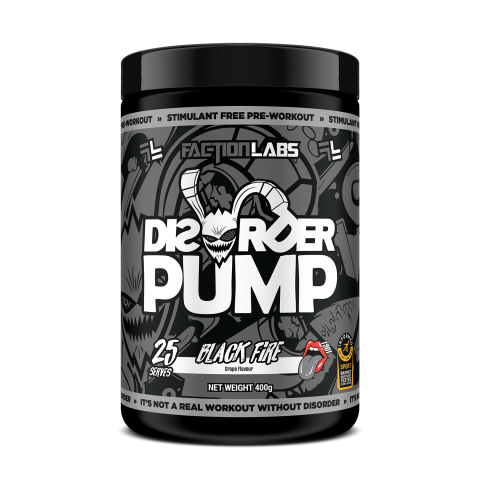 Faction Labs - Disorder Pump - Bottle - Black Fire