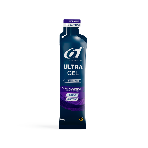 6d Sports Nutrition - 6d ULTRA GEL + Caffeine - Black Currant - Package