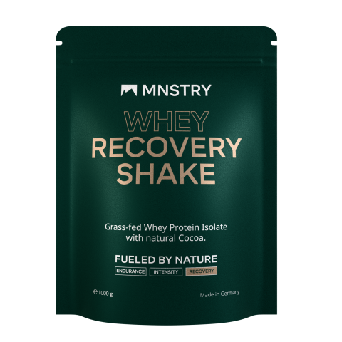 MNSTRY - WHEY Recovery Shake - Front