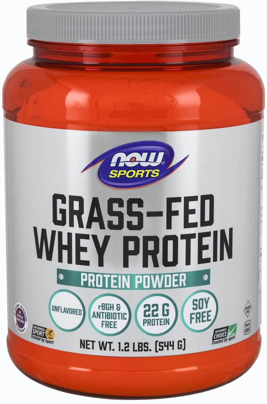 NOW Grass Fed Whey Protein | Informed Sport