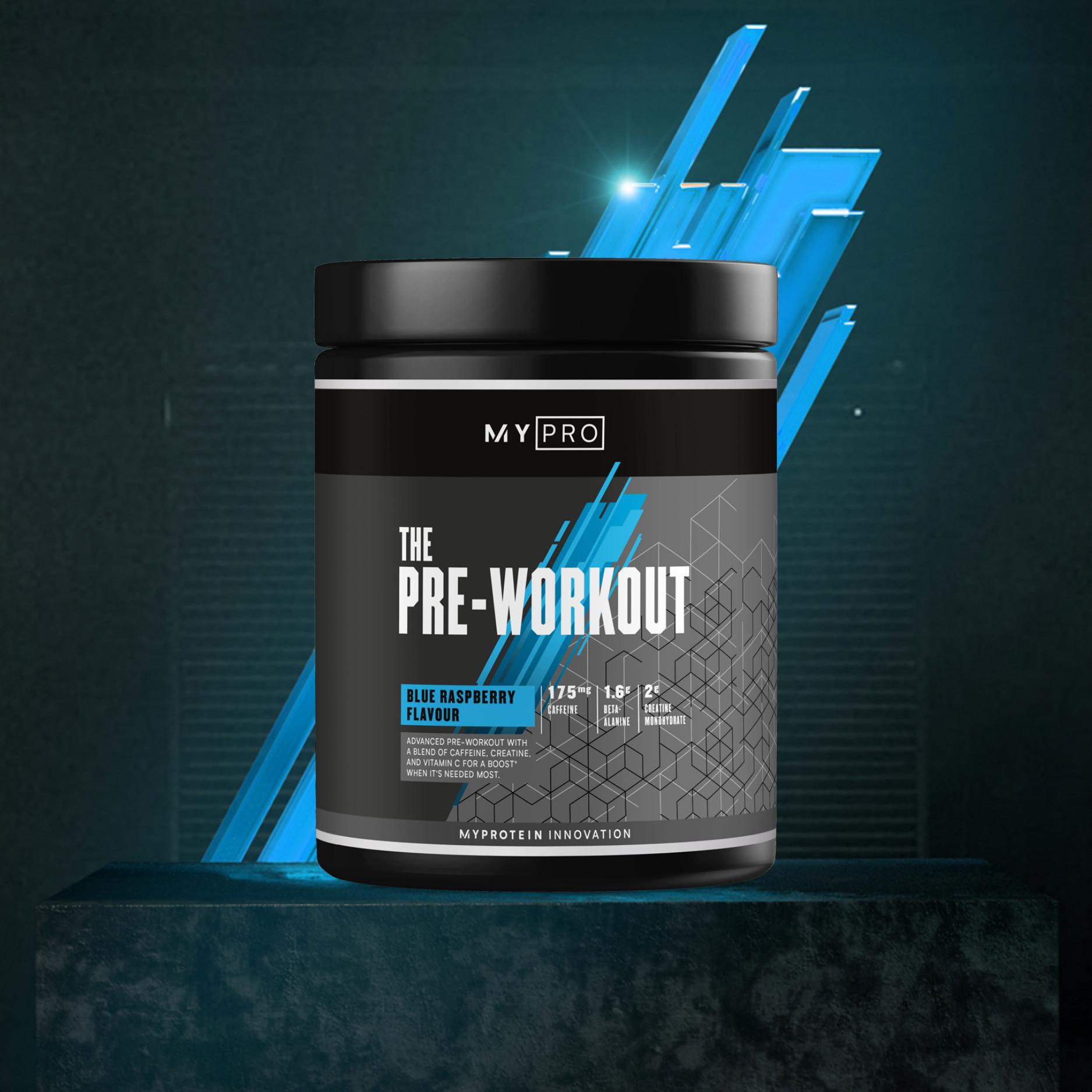 Pre workout label design