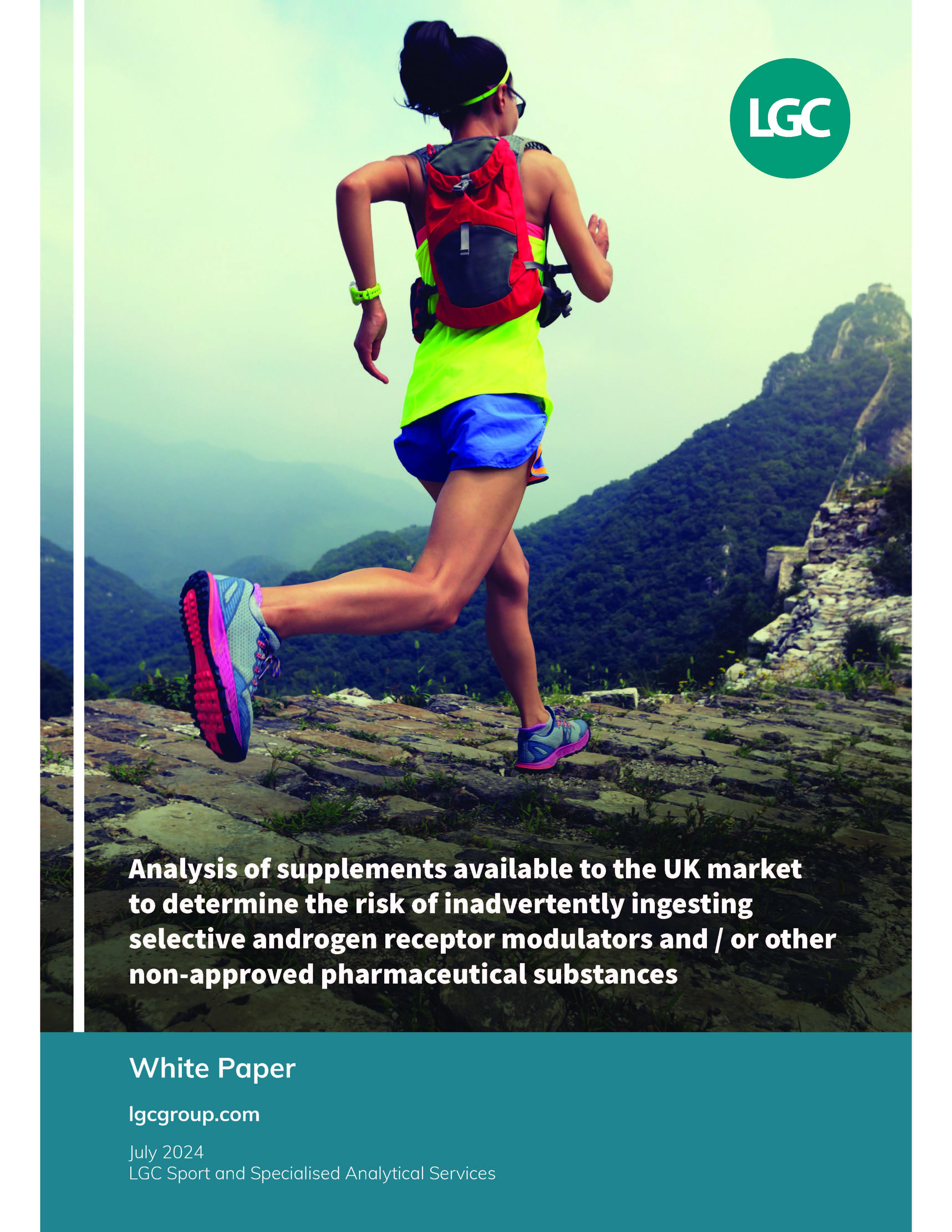Analysis of Supplements Available To The UK Market To Determine The Risk of Inadvertently Ingesting Selective Androgen Receptor Modulators and / or Other Non-Approved Pharmaceutical Substances